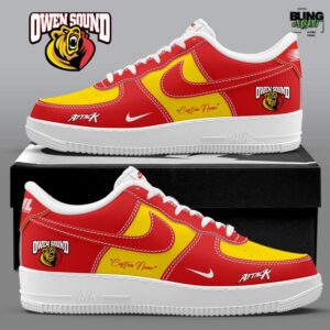 Owen Sound Attack Limited Edition Air Force 1