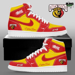 Owen Sound Attack Limited Edition Air Jordan 1