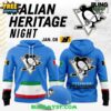 Pittsburgh Penguins Italian Heritage Night 2026 Hoodie 1