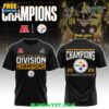Pittsburgh Steelers 2025 AFC North Division Champions Edition NFL T-Shirt