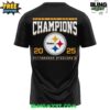 Pittsburgh Steelers 2025 AFC North Division Champions Edition NFL T Shirt 3