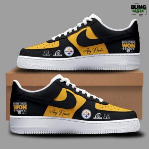 Pittsburgh Steelers 2025 NFC South Champions Nike Air Force 1
