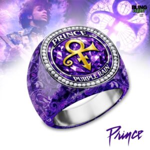 Prince Purple Rain Limited Edition Luxury Ring