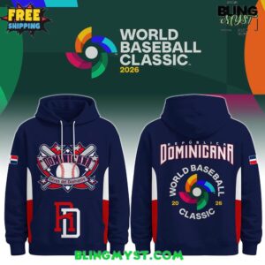Republic Dominican World Baseball Classic 2026 Hoodie