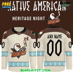 San Diego Gulls Native American Heritage Night 2026 Hockey Jersey