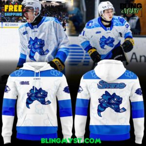 Sarnia Sting “Lions Night At The Hive” Uniform Hoodie