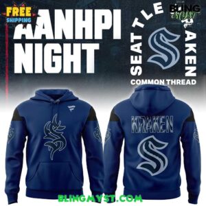 Seattle Kraken 2026 AANHPI Night Limited Edition Hoodie