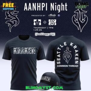 Seattle Kraken 2026 AANHPI Night Limited Edition T-Shirt