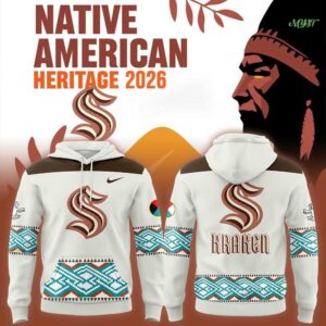 Seattle Kraken Native American Heritage Night 2026 Hoodie