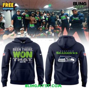 Seattle Seahawks 2025 NFC West Champions Been There – Won That Hoodie