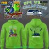 Seattle Seahawks 2025 NFC West Champions Fan Art Hoodie 1