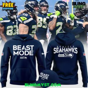 Seattle Seahawks Beast Mode 2026 NFL Hoodie