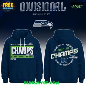 Seattle Seahawks Divisional 2025-2026 Playoffs NFL Hoodie