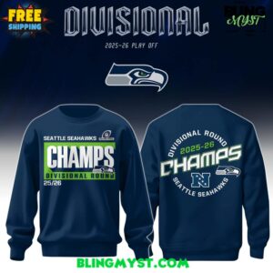 Seattle Seahawks Divisional 2025-2026 Playoffs NFL Sweatshirt