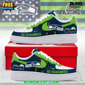 Seattle Seahawks Go Seahawks NFL Playoffs 2026 Limited Air Force 1