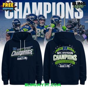 Seattle Seahawks NFC Division Champions 2026 Fan Hoodie