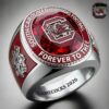 South Carolina Gamecocks Forever Engraved Rings 3