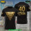 The Legend of Zelda 40th Anniversary Limited Edition Shirt Collection 1 The Legend of Zelda 40th Anniversary Limited Edition Shirt Collection 2