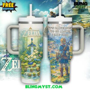 The Legend of Zelda 40th Anniversary Limited Edition Stanley Tumbler Cup