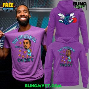 The Original Dell Curry Charlotte Hornets Hoodie