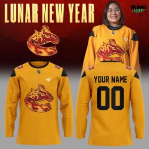 Vancouver Canucks Lunar New Year 2026 Hockey Jersey