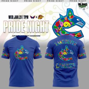 Vancouver Canucks Pride Night 2026 Special T-Shirt