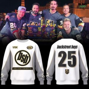 Vegas Golden Knights x Backstreet Boys Special Edition Sweatshirt