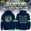 2026 Seahawks Super Bowl LX Champions Hoodie 2