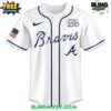 Atlanta Braves 250th USA Of American Baseball Jersey 2