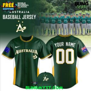 Australia National 2026 World Baseball Limited Edition Jersey