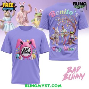 Bad Bunny Happy Easter Day 2026 T-Shirt