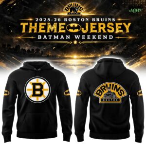 Boston Bruins x Batman Weekend 2026 Limited Hoodie