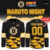 Boston Bruins x Naruto Night 2026 Limited Hockey Jersey