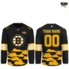 Boston Bruins x Naruto Night 2026 Limited Hockey Jersey 2