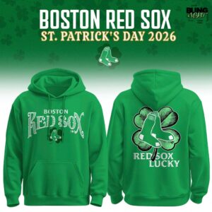 Boston Red Sox 2026 St. Patrick’s Day Hoodie