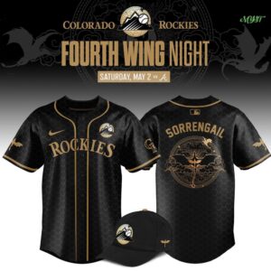Colorado Rockies 2026 Fourth Wing Night Baseball Jersey
