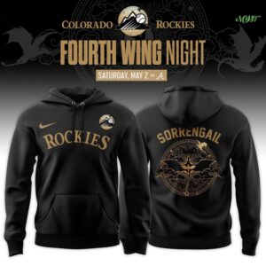 Colorado Rockies 2026 Fourth Wing Night Hoodie
