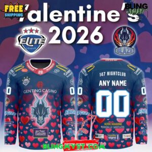Coventry Blaze 2026 Valentine’s Hockey Jersey