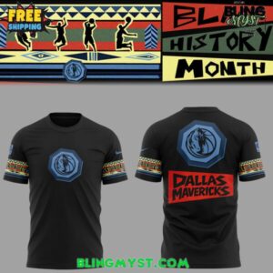 Dallas Mavericks Black History Month 2026 T-Shirt