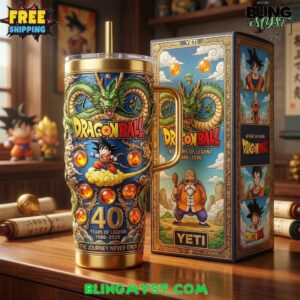 Dragon Ball 40 Years Of Legend Limited Edition Stanley Tumbler Cup