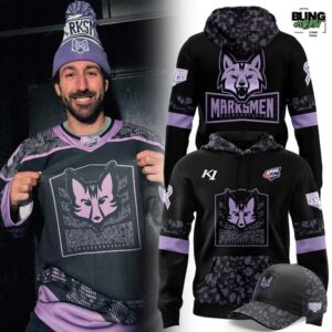 Fayetteville Marksmen Hockey Fights Cancer Limited Hoodie