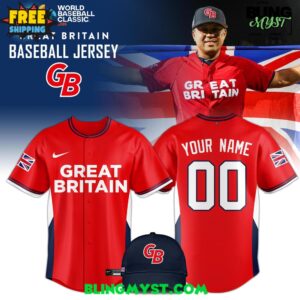 Great Britain National 2026 World Baseball Limited Edition Jersey