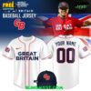 Great Britain National 2026 World Baseball Limited Edition Jersey 1 Great Britain National 2026 World Baseball Limited Edition Jersey 2