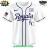 Kansas City Royals 250th USA Of American Baseball Jersey 1 Kansas City Royals 250th USA Of American Baseball Jersey 2