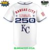 Kansas City Royals 250th USA Of American Baseball Jersey 2 Kansas City Royals 250th USA Of American Baseball Jersey 3