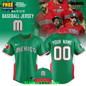 Mexico National 2026 World Baseball Limited Edition Jersey