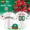 Mexico National 2026 World Baseball Limited Edition Jersey 1 Mexico National 2026 World Baseball Limited Edition Jersey 2