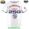 Milwaukee Brewers 250th USA Of American Baseball Jersey 3