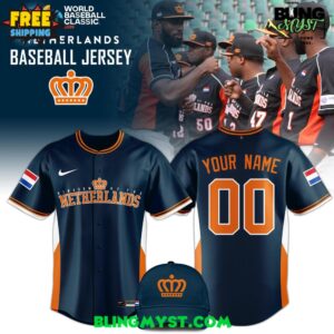 Netherlands National 2026 World Baseball Limited Edition Jersey