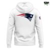 New England Patriots Nike White Super Bowl LX Game Hoodie 3